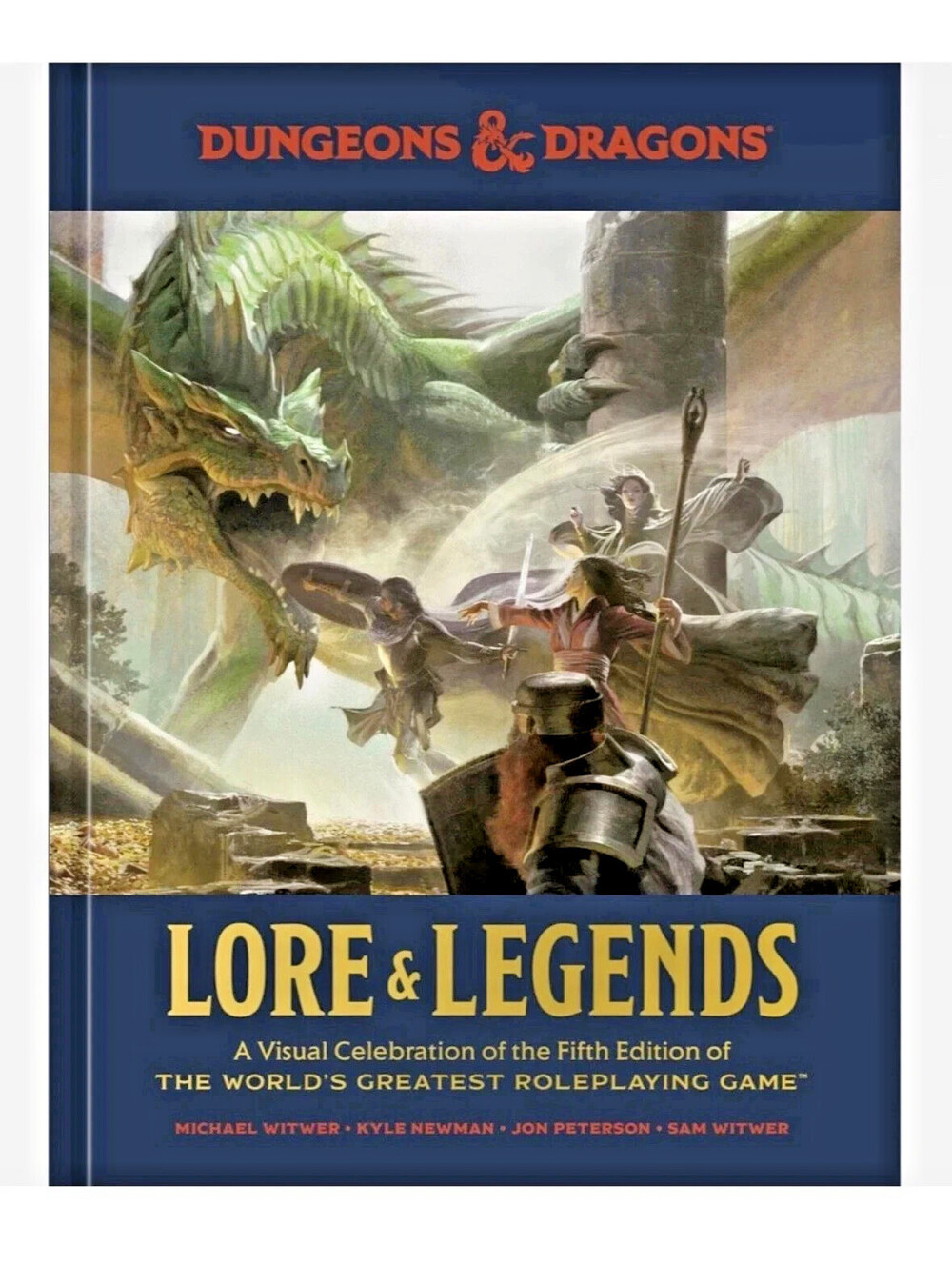Dungeons & Dragons Lore & Legends Hardcover 5th Edition D&D Art Visual Book 5e